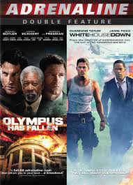 The poster for white house down. Olympus Has Fallen White House Down 2 Discs Dvd Best Buy