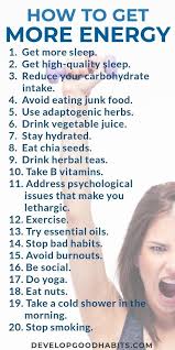 How To Get More Energy 20 Tips To Boost Your Energy And Get More Done Boost Energy Naturally Getting More Energy How To Increase Energy