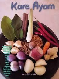 Bouquet garni asia, yang terbuat dari daun jeruk purut, serai, dan jahe. Bumbu Kare Ayam Food Garnishes Recipes Food Recipies