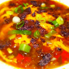 hatch chile en tortilla soup