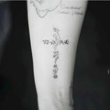 Brilliant artistic floral cross tattoo ideas on forearm for guys. Pin On Tattoos