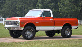 Image result for Orange Red 1972 Tractor