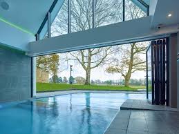 Residential indoor outdoor swimming pool. Indoor Outdoor Pool Contemporary Swimming Pool Manchester By Portrait Pools Houzz