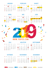 Siehe hier online kalender 2019. Kalender 2019 6 Hari Libur Nasional Yang Bisa Dijadikan Long Weekend