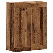 Meuble de rangement | Armoire murale vieux bois 69,5x34x90 ...
