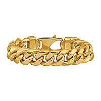 Easily find link id bracelets made with 14k yellow, white, and two tone gold for men, women, and young children at goldenmine, offering quality, affordable jewelry. 14k Gold Bracelets For Men Men S Fine Jewelry Jcpenney