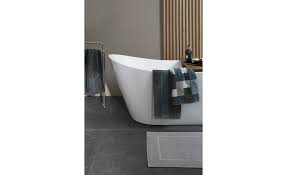 100 zufriedenheitsgarantie suche nach original neuartiges Joop Handtuch Joop Infinity Mosaic Grau Blau Weiss