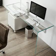 Glass Desks For Home Office Minimalist Home Home Home Office Design