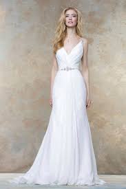 Chiffon is such a light, airy fabric for wedding gowns. Draped Chiffon Wedding Gowns Fashion Dresses
