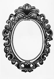 Jezebel Frame 30 Inches By 42 Inches Charcoal Drawing Www Sarahhreynolds Com Framed Tattoo Victorian Frame Ornate Frame