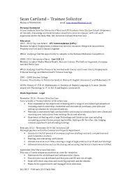 trainee solicitor cv - Kleo.beachfix.co