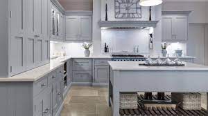 Stainless steel appliances play off the grey diy kitchen cabinets for a nice contrast of color and sheen. 8 Luxury Grey Kitchen Design Ideas For Landed House In 2018 720p Youtube