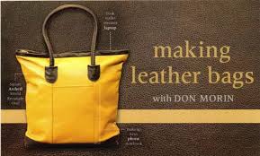 Learn How To Make Leather Bags Sewing Leather Leather Bag Leather Purses