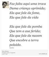 Quem quiser que me critique: Faz Falta Aqui Uma Trova Duma Crianca Oprimida Zeca Afonso Frases