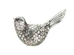 Silver Objects Add Interest And Glamour Sit This Intricate Little Bird On A Mirrored Table For Full Effect Priced Sainsburys Home Spring Interiors Sainsburys