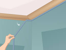 Easiest way to paint ceiling. How To Paint Walls Near A Ceiling With Pictures Wikihow