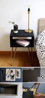 Diy The Bedside Table With Compass Feet Diy Compas Bedside Table Bedside Compass Diy Feet Table Diy Furniture Bedroom Diy Table Furniture Diy