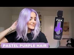 If you have always been a disney fan and wanted in your life to look like a princess, you should go for the lilac hair color from the pastel palette. Dyeing My Hair Pastel Purple Lavender With Girls Night Youtube