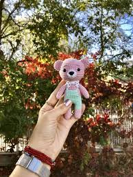 Amigurumi Minik Ayicik Tarifi Orgu Modelleri Ayicik Orgu Amigurumi