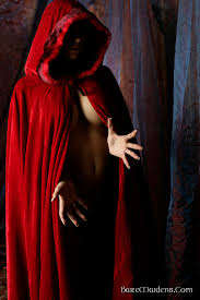 Mega Red Cape Bare Maiden - Cherry Nudes