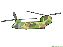 Step by step drawing tutorial on how to draw a military helicopter helicopter is a rotorcraft. How To Draw A Helicopter With Pictures Wikihow