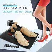 Wooden Shoe Stretcher Video Video Shoe Stretcher Wooden Shoes New Shoes