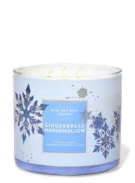 Bath Body Works New Holiday Scented 3 Wick Candles