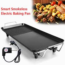 Marinades or liquid smoke can make up for the absence of cooking. Aluminum Electric Grills Indoor Korean Bbq Grill Ceramic Smokeless Non Stick Less Smoke Home Electric Barbeque Tools Electric Grills Electric Griddles Aliexpress
