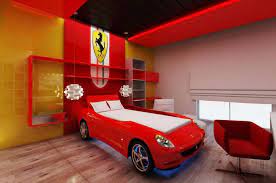 Alibaba.com offers 2802 boy car bedroom products. Kids Bedroom Ferrari Room Modern Wood Panels Bedroom Design Contemporary Interior Luxury L Kids Room Bed Contemporary Bedroom Contemporary Bedroom Design