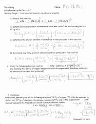 Honors stoichiometry activity worksheet instructions: Mol Chemistry Worksheet Printable Worksheets And Activities For Teachers Parents Tutors And Homeschool Families