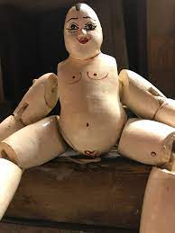 Naked Wooden Asian Folk Puppet - Etsy