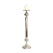 6 whitewashed wood carved pillar candle holder by ashland®. Large Pillar Candle Holder Culinary Concepts