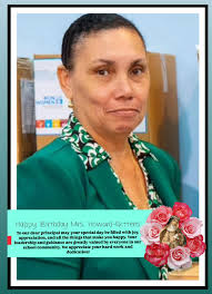 Our principal Mrs. Howard-Gittens celebrated her birthday yesterday 2nd  August 2025! We hope your special day was filled with joy, appreciation,  and all the things that make you happy. Your leadership and