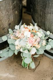 A Classic Peach And Winery Wedding