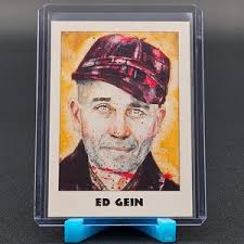 The BUTCHER OF PLAINFIELD Ed Gein Cross Stitch