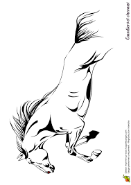 Page 6 Sur 12 Sur Hugolescargot Com Silhouette De Cheval Dessin Cheval Coloriage