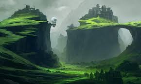 Concept Art By Andreas Rocha Art And Design Fantasy Art Landscapes Fantasy Landscape Fantasy Concept Art