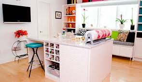So i know that when i go to pinterest looking for something specific, i just want to get to the info. Stylish Craft Room With A Vintage Twist California Closets