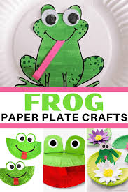 We talk about frogs all day long! More Than 10 Paper Plate Frog Crafts For Preschool