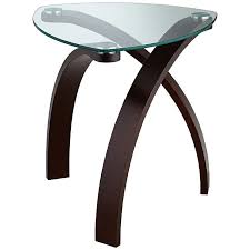Gianna 23 1 2 Wide Espresso And Glass Modern End Table 6v850 Lamps Plus In 2020 Modern End Tables Contemporary End Tables Lamps Plus
