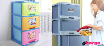 (2) lemari laci plastik lion star susun 4 excel container m 4 xc 9 kabinet. Harga Lemari Plastik Lion Star Terbaru Daftar Harga Tarif