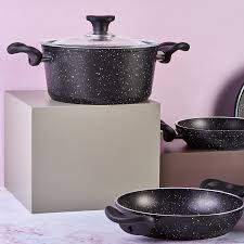 Karaca apricot biogranit mega tencere seti arıyorsan site site dolaşma! Apricot Bio Granit Mega Black 9 Parca Tencere Seti Karaca