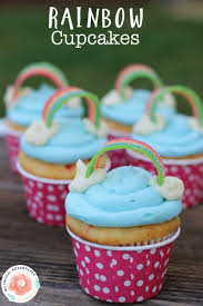 For today i have these fun rainbow cupcakes for you. Easy Rainbow Cupcakes My Frugal Adventures