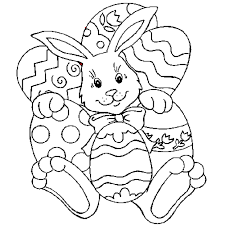 Donnez votre avis sur coloriage à imprimer : Coloriage Paques Lapin En Ligne Gratuit A Imprimer
