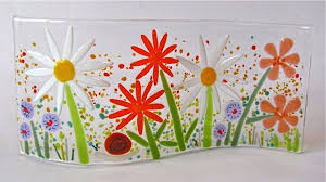 Maybe you would like to learn more about one of these? I Had This Glass Arc Made The Other Day In Record Time For A Customer Leaving The Uk For France Fused Glass Ornaments Glass Fusing Projects Fused Glass Artwork