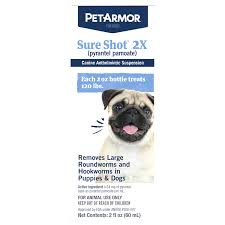 Only one dose of pyrantel (drontal worming for puppies) is required. Petarmor Sure Shot 2x Liquid Wormer For Dogs 2 Oz Flea Tick Meijer Grocery Pharmacy Home More