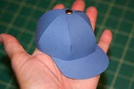 Tutorials Paper Baseball Caps Free Template Super Cute Paper Hat Hat Tutorial Scouts Crafts