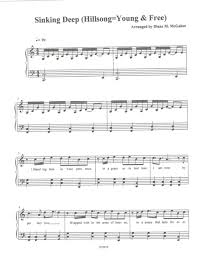 sinking deep music sheet download