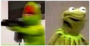 Confused Kermit Blank Template Imgflip