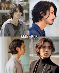 Image result for bob cut haircut for men